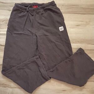 Budweiser Men's Dark Gray Sweatpants with Drawstring